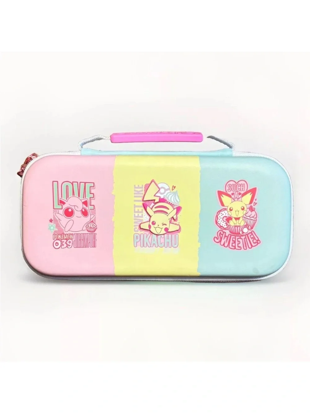 PowerA Pokemon Sweet Friends Nintendo Switch Case Pikachu Pichu Jigglypuff